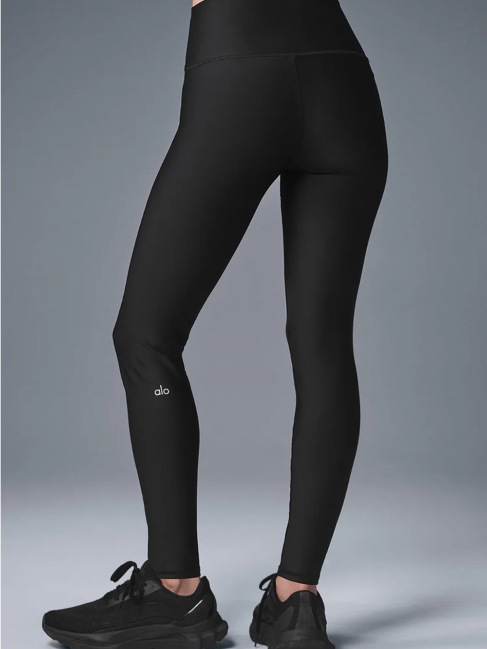 Alo Yoga High-Waist Airlift Legging – Black, Size Large - Picture 4 of 5